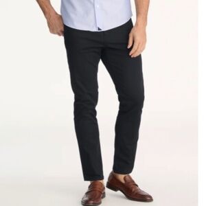 UNTUCKIT MENS DON SANTIAGO RELAXED FIT BLACK CHINO PANTS SIZE 36 X 34 OFFICE